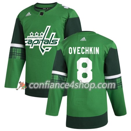 Adidas Maillot de Hockey Washington Capitals Alexander Ovechkin 8 2019-20 St. Patrick's Day Authentic - Homme